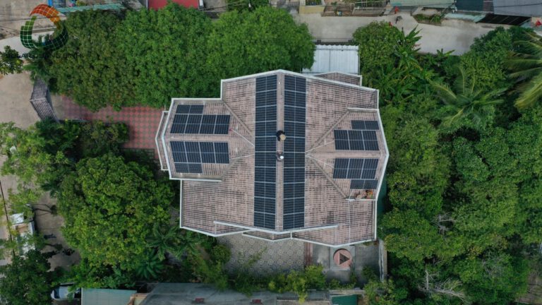 Hệ thống điện mặt trời hòa lưới 15kwp tại Đồng Sơn