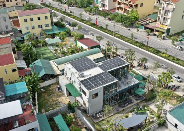 Cafe sạch kết hợp năng lượng sạch