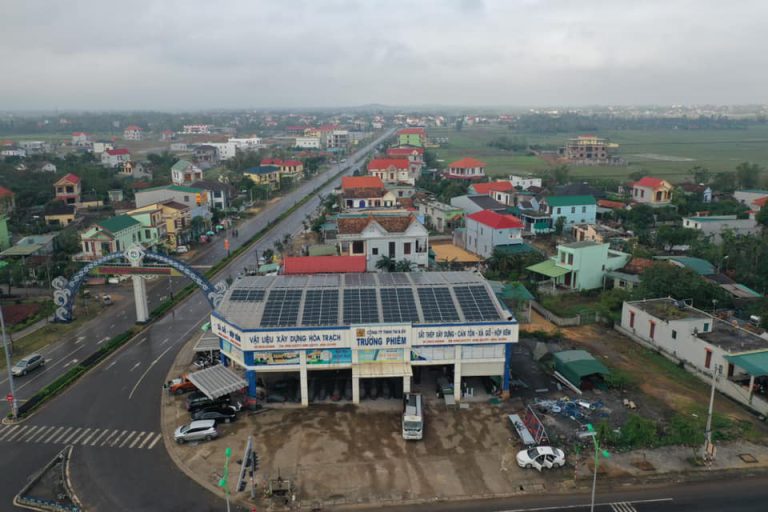 Hệ NLMT hòa lưới không lưu trữ tại Xí Nghiệp Trường Phiêm – Công suất 300kWP