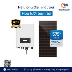 Combo Điện mặt trời hoà lưới