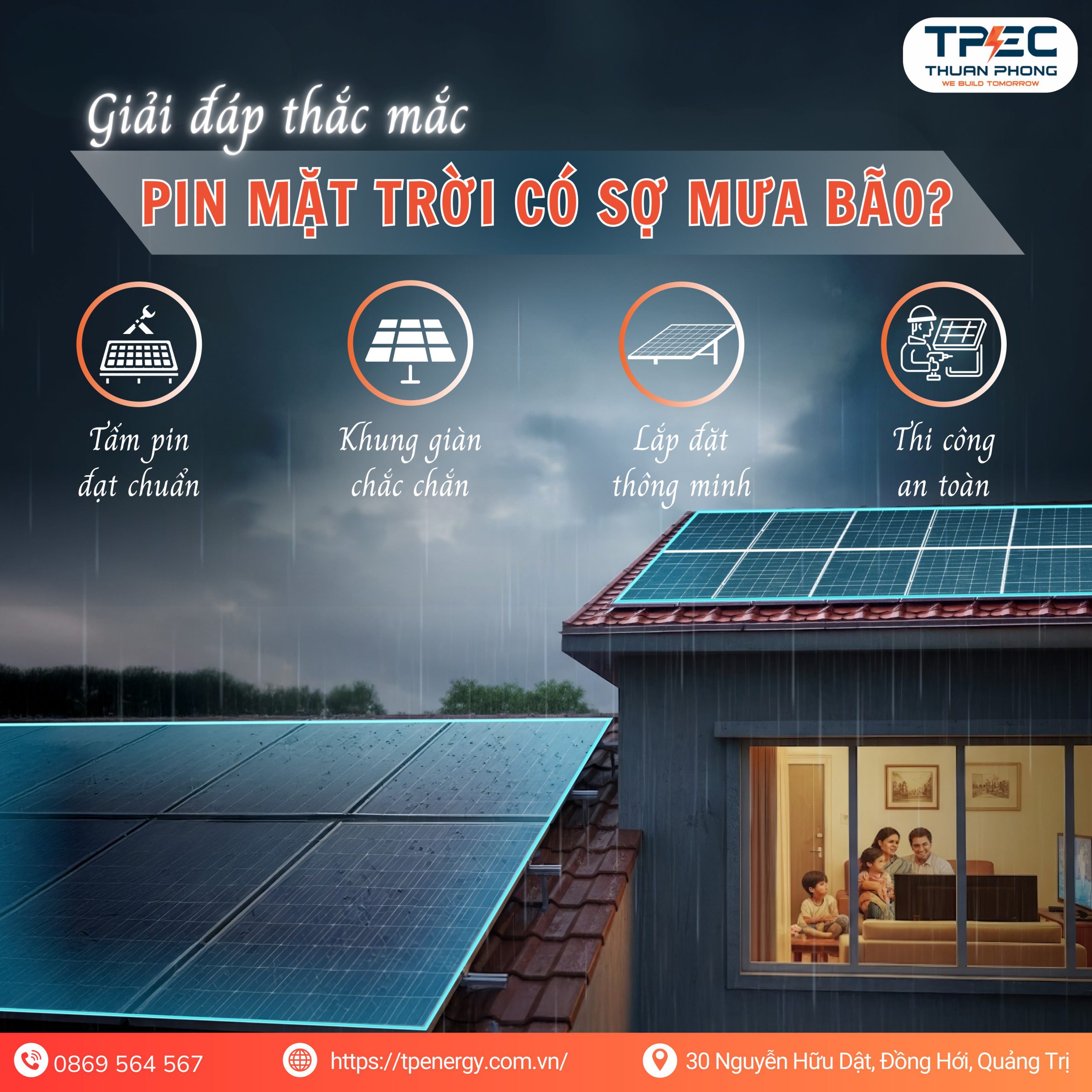 Thuận Phong Energy – đơn vị thi công điện mặt trời uy tín tại Việt Nam.
